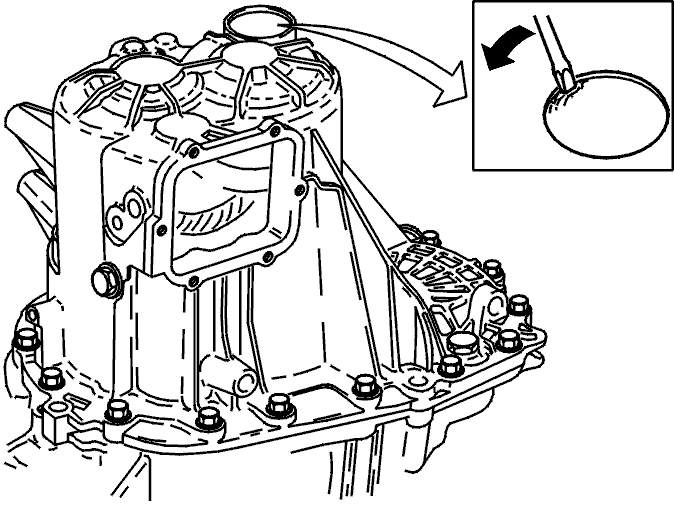 Disassembling transmissions
