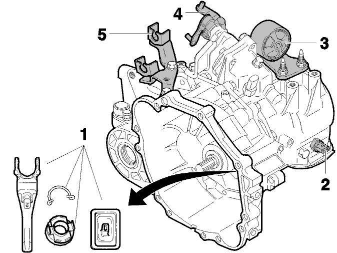 Disassembling transmissions