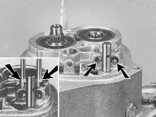 Gearbox, fitting