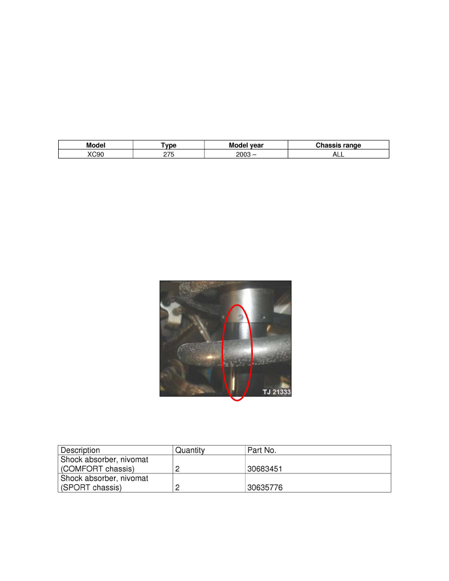Volvo Service and Repair Manuals > XC90 AWD L63.2L VIN 98